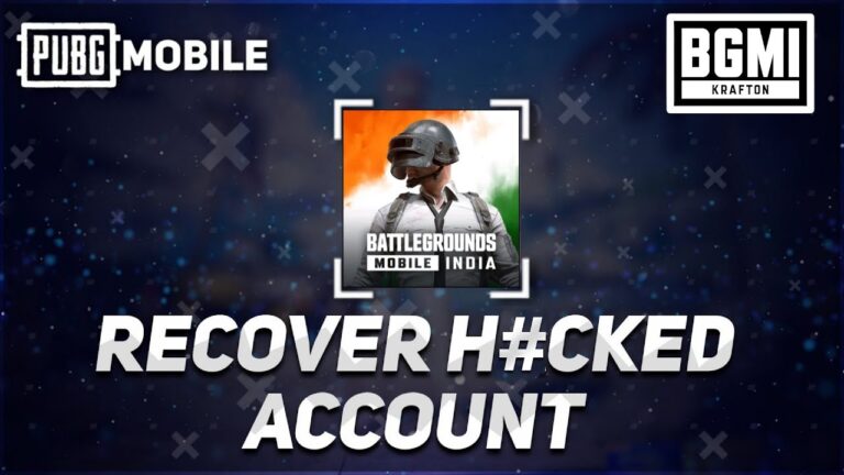 bgmi account recovery