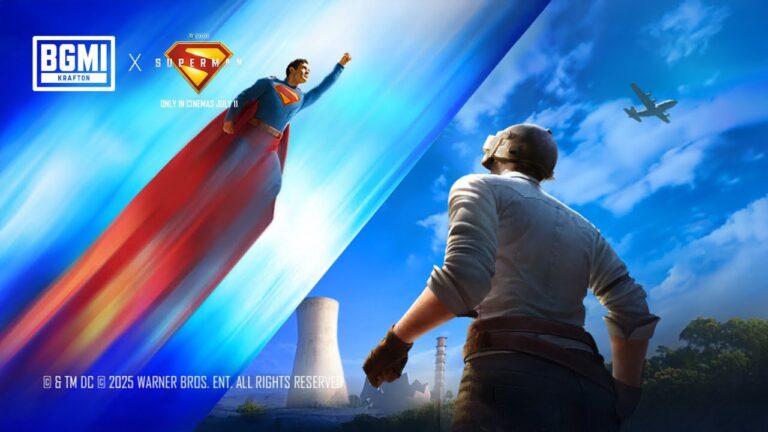 bgmi x superman collab