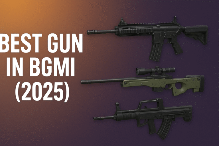 best guns in bgmi